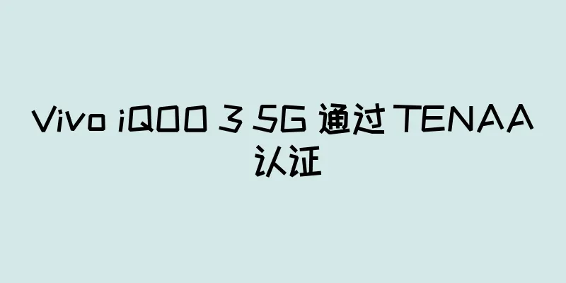 Vivo iQOO 3 5G 通过 TENAA 认证