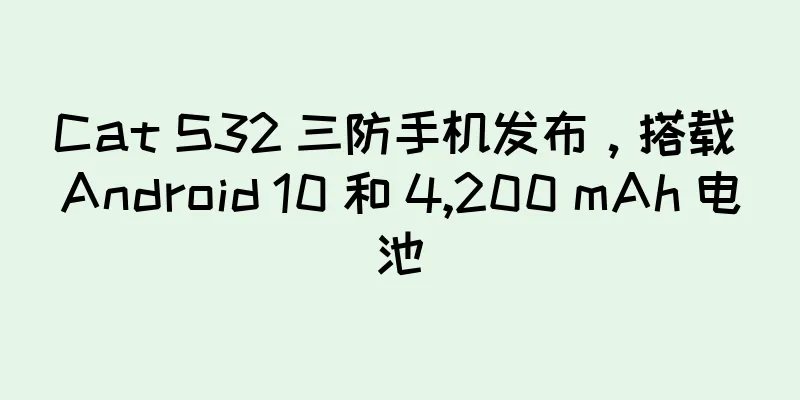 Cat S32 三防手机发布，搭载 Android 10 和 4,200 mAh 电池