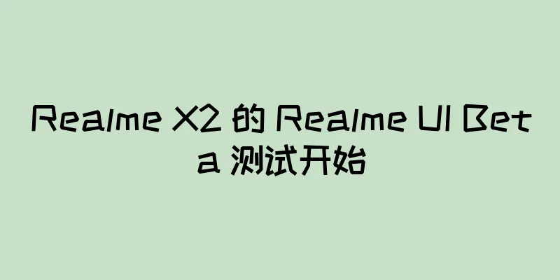 Realme X2 的 Realme UI Beta 测试开始