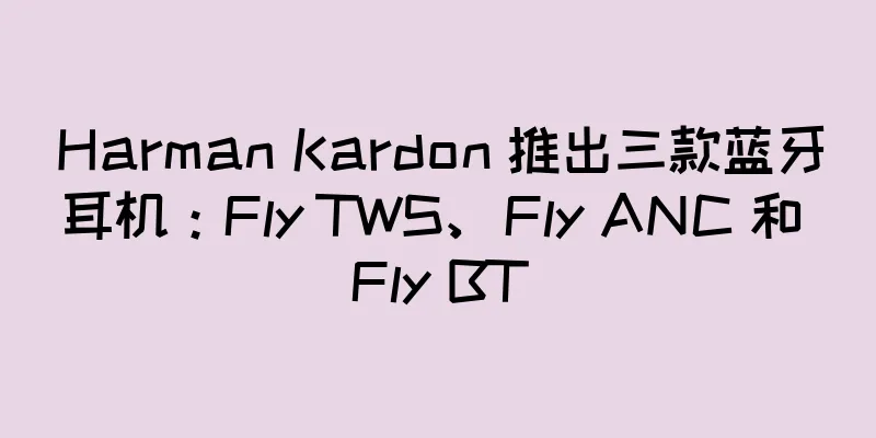 Harman Kardon 推出三款蓝牙耳机：Fly TWS、Fly ANC 和 Fly BT