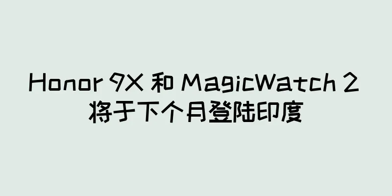 Honor 9X 和 MagicWatch 2 将于下个月登陆印度