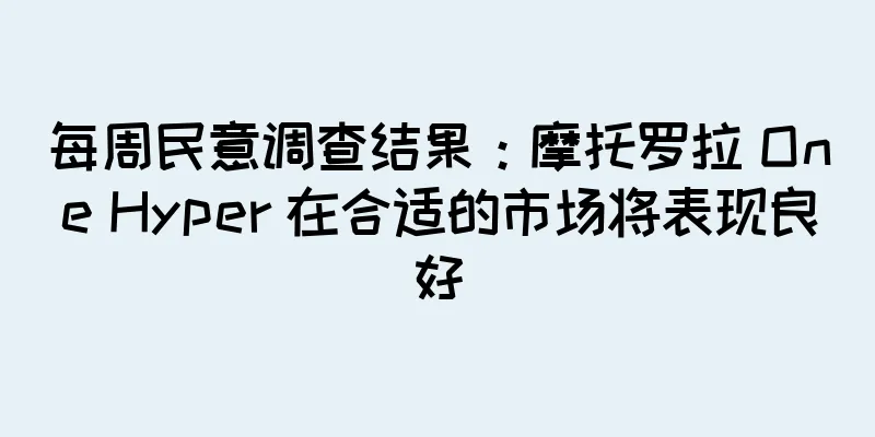 每周民意调查结果：摩托罗拉 One Hyper 在合适的市场将表现良好