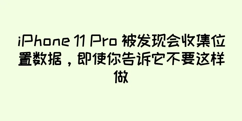 iPhone 11 Pro 被发现会收集位置数据，即使你告诉它不要这样做