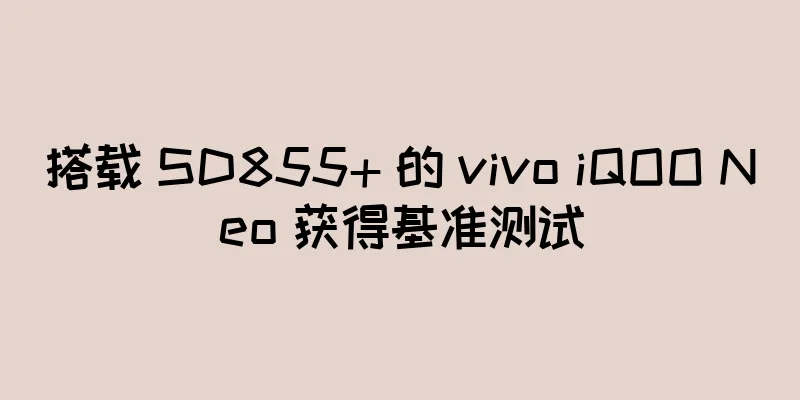 搭载 SD855+ 的 vivo iQOO Neo 获得基准测试