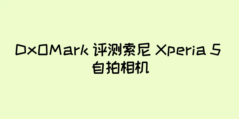 DxOMark 评测索尼 Xperia 5 自拍相机