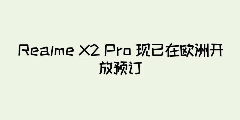 Realme X2 Pro 现已在欧洲开放预订