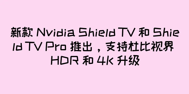 新款 Nvidia Shield TV 和 Shield TV Pro 推出，支持杜比视界 HDR 和 4K 升级