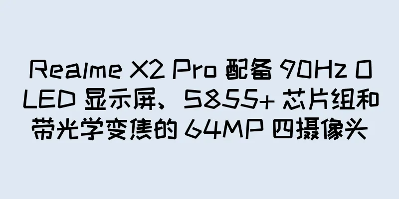 Realme X2 Pro 配备 90Hz OLED 显示屏、S855+ 芯片组和带光学变焦的 64MP 四摄像头