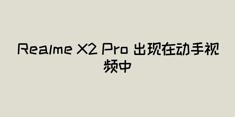 Realme X2 Pro 出现在动手视频中