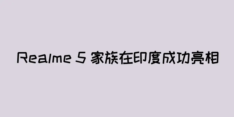 Realme 5 家族在印度成功亮相