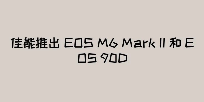 佳能推出 EOS M6 Mark II 和 EOS 90D