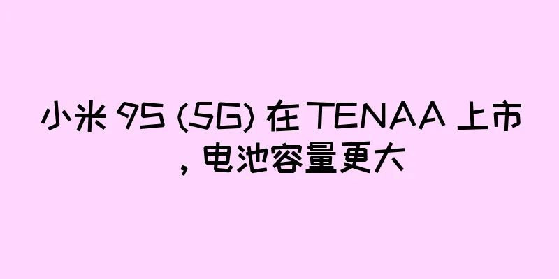 小米 9S (5G) 在 TENAA 上市，电池容量更大