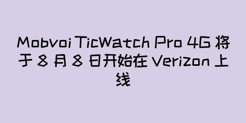 Mobvoi TicWatch Pro 4G 将于 8 月 8 日开始在 Verizon 上线