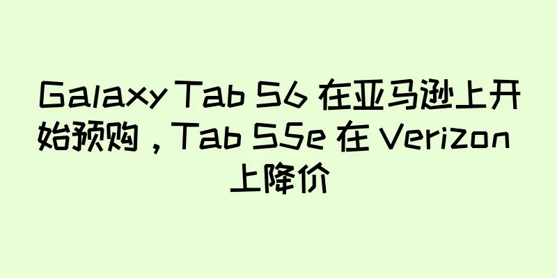 Galaxy Tab S6 在亚马逊上开始预购，Tab S5e 在 Verizon 上降价