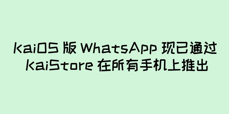 KaiOS 版 WhatsApp 现已通过 KaiStore 在所有手机上推出