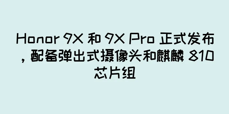 Honor 9X 和 9X Pro 正式发布，配备弹出式摄像头和麒麟 810 芯片组