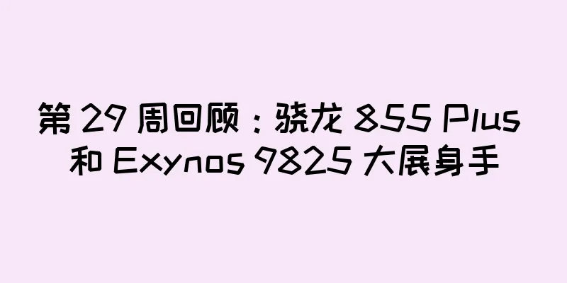 第 29 周回顾：骁龙 855 Plus 和 Exynos 9825 大展身手
