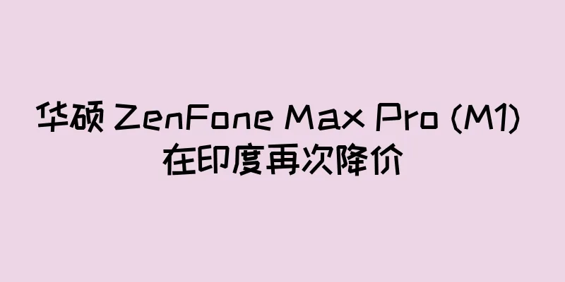 华硕 ZenFone Max Pro (M1) 在印度再次降价