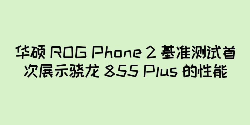 华硕 ROG Phone 2 基准测试首次展示骁龙 855 Plus 的性能