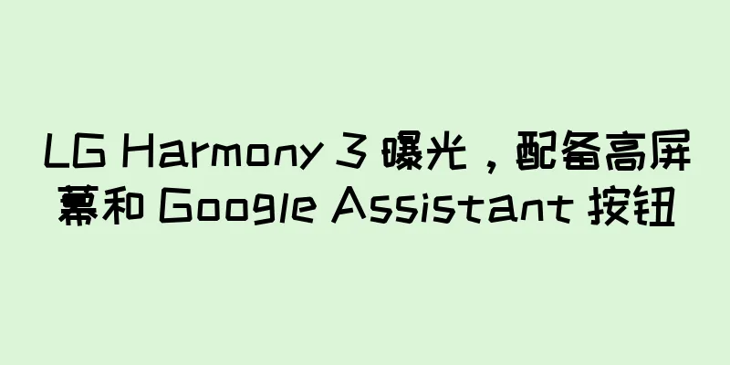 LG Harmony 3 曝光，配备高屏幕和 Google Assistant 按钮