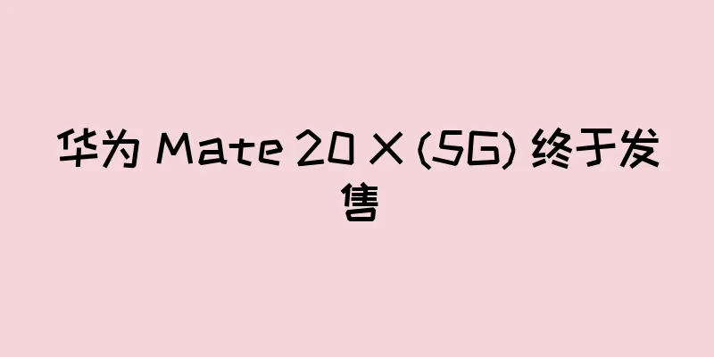 华为 Mate 20 X (5G) 终于发售