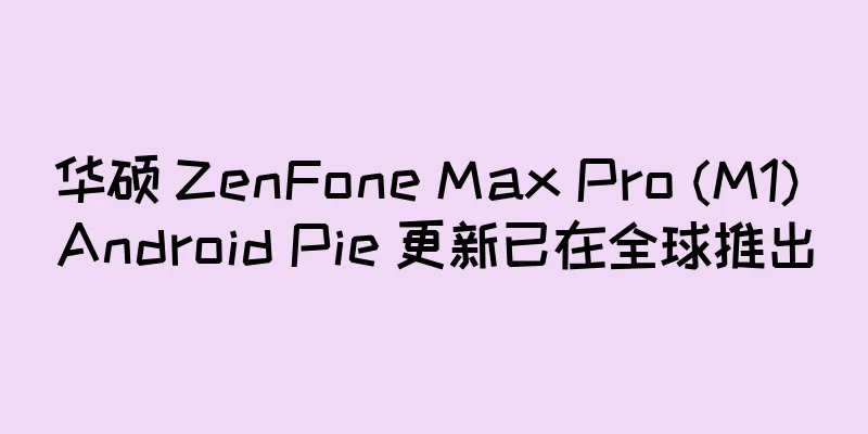 华硕 ZenFone Max Pro (M1) Android Pie 更新已在全球推出