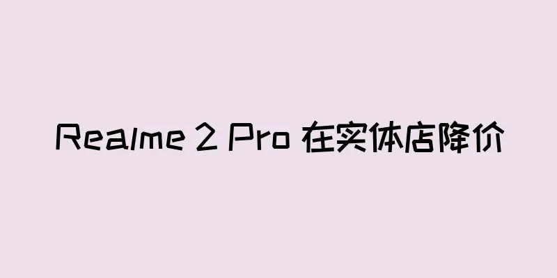 Realme 2 Pro 在实体店降价