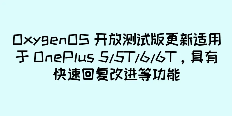 OxygenOS 开放测试版更新适用于 OnePlus 5/5T/6/6T，具有快速回复改进等功能