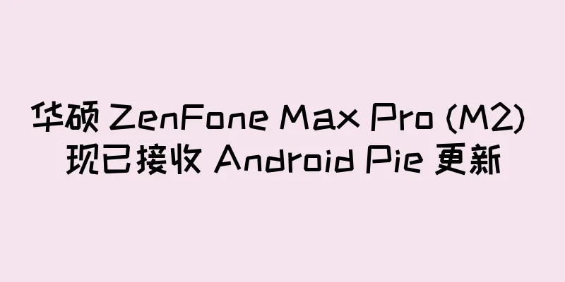 华硕 ZenFone Max Pro (M2) 现已接收 Android Pie 更新