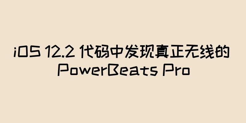 iOS 12.2 代码中发现真正无线的 PowerBeats Pro