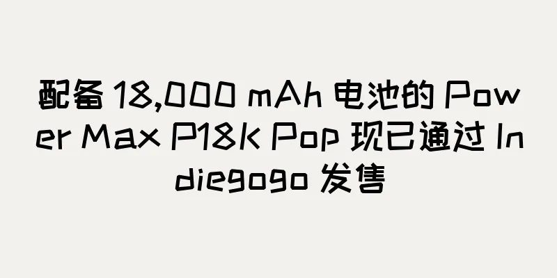 配备 18,000 mAh 电池的 Power Max P18K Pop 现已通过 Indiegogo 发售