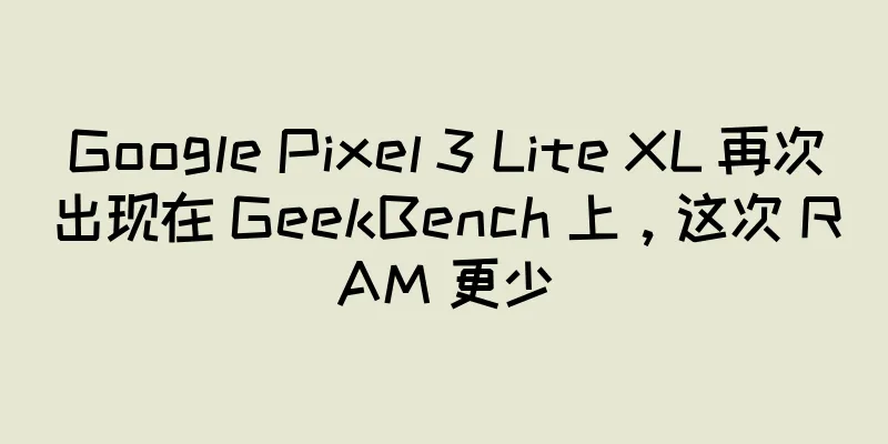 Google Pixel 3 Lite XL 再次出现在 GeekBench 上，这次 RAM 更少