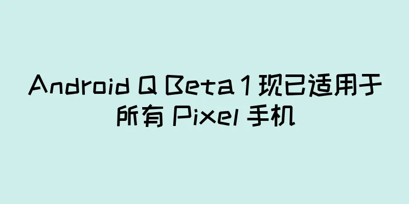 Android Q Beta 1 现已适用于所有 Pixel 手机