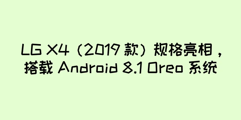 LG X4（2019 款）规格亮相，搭载 Android 8.1 Oreo 系统