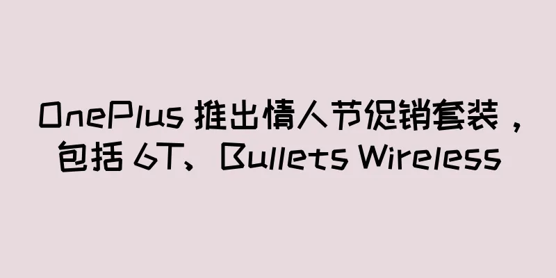 OnePlus 推出情人节促销套装，包括 6T、Bullets Wireless