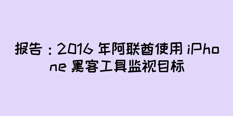 报告：2016 年阿联酋使用 iPhone 黑客工具监视目标