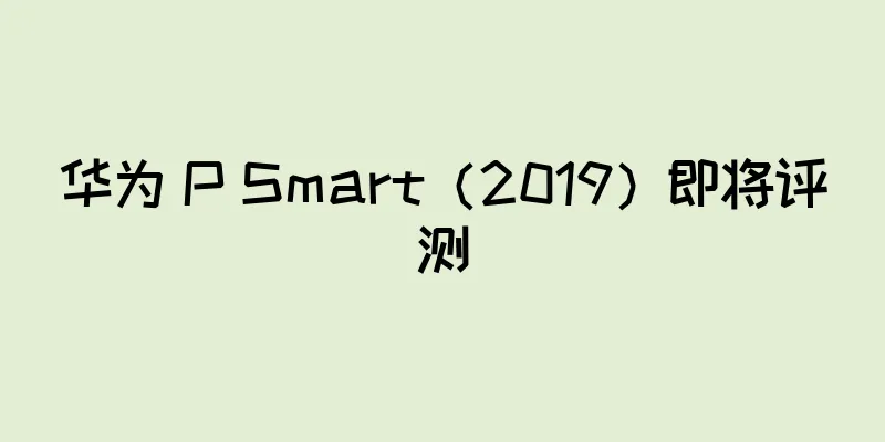 华为 P Smart（2019）即将评测