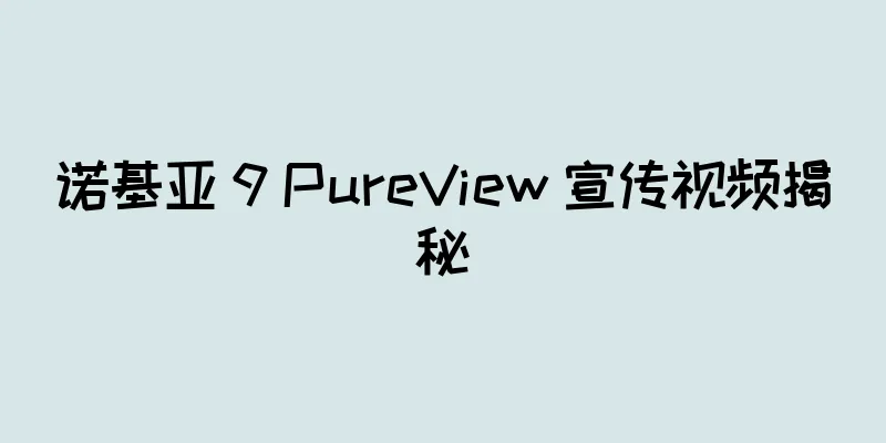 诺基亚 9 PureView 宣传视频揭秘