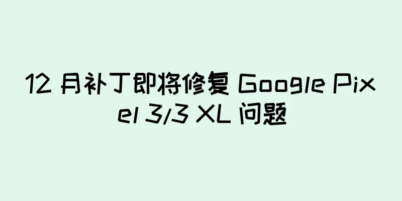 12 月补丁即将修复 Google Pixel 3/3 XL 问题