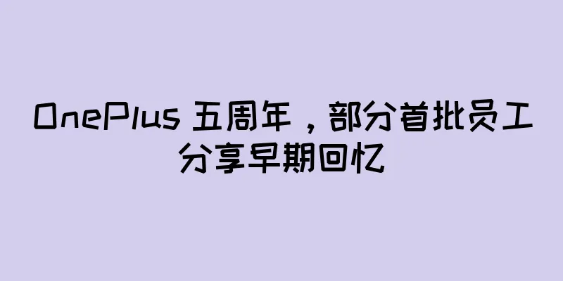 OnePlus 五周年，部分首批员工分享早期回忆