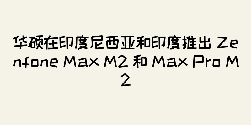 华硕在印度尼西亚和印度推出 Zenfone Max M2 和 Max Pro M2