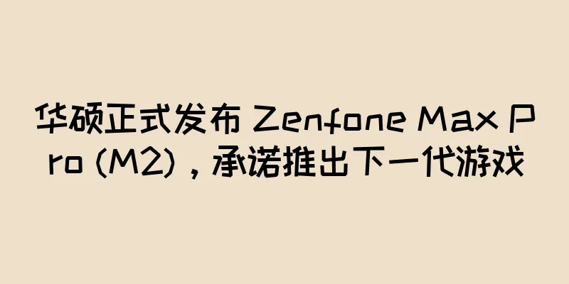 华硕正式发布 Zenfone Max Pro (M2)，承诺推出下一代游戏