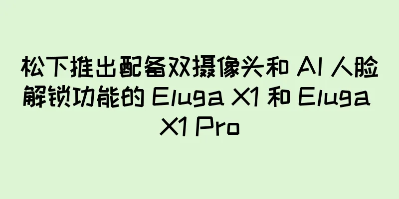 松下推出配备双摄像头和 AI 人脸解锁功能的 Eluga X1 和 Eluga X1 Pro