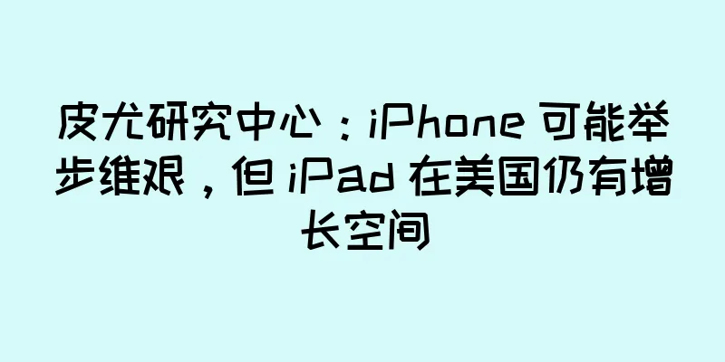 皮尤研究中心：iPhone 可能举步维艰，但 iPad 在美国仍有增长空间