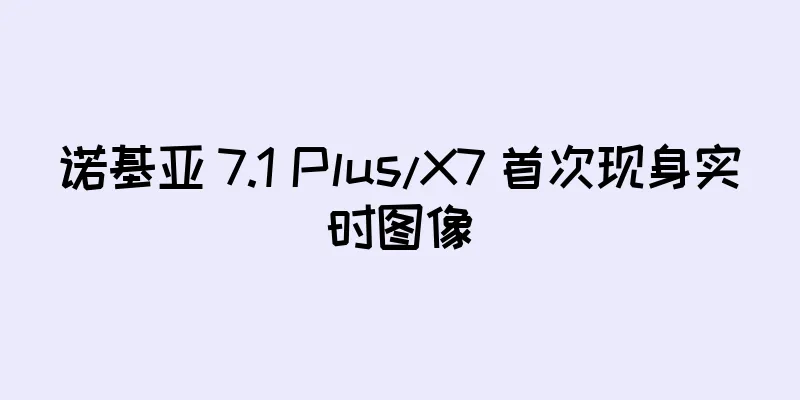 诺基亚 7.1 Plus/X7 首次现身实时图像