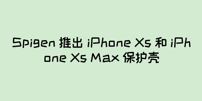 Spigen 推出 iPhone Xs 和 iPhone Xs Max 保护壳