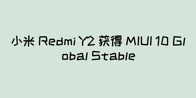 小米 Redmi Y2 获得 MIUI 10 Global Stable