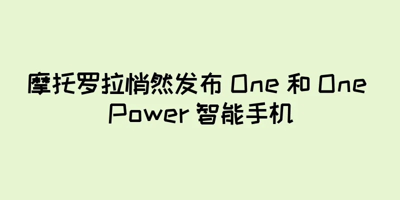 摩托罗拉悄然发布 One 和 One Power 智能手机