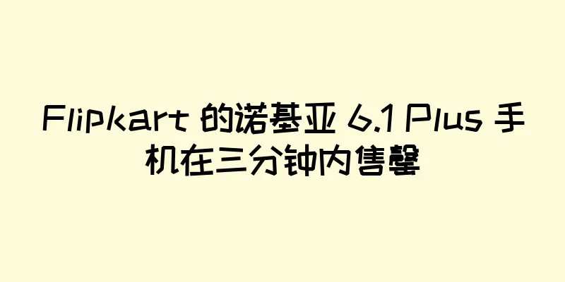 Flipkart 的诺基亚 6.1 Plus 手机在三分钟内售罄