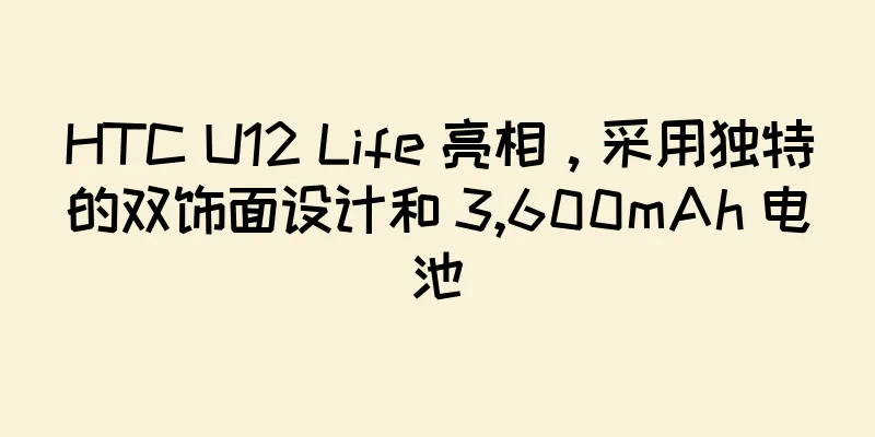 HTC U12 Life 亮相，采用独特的双饰面设计和 3,600mAh 电池
